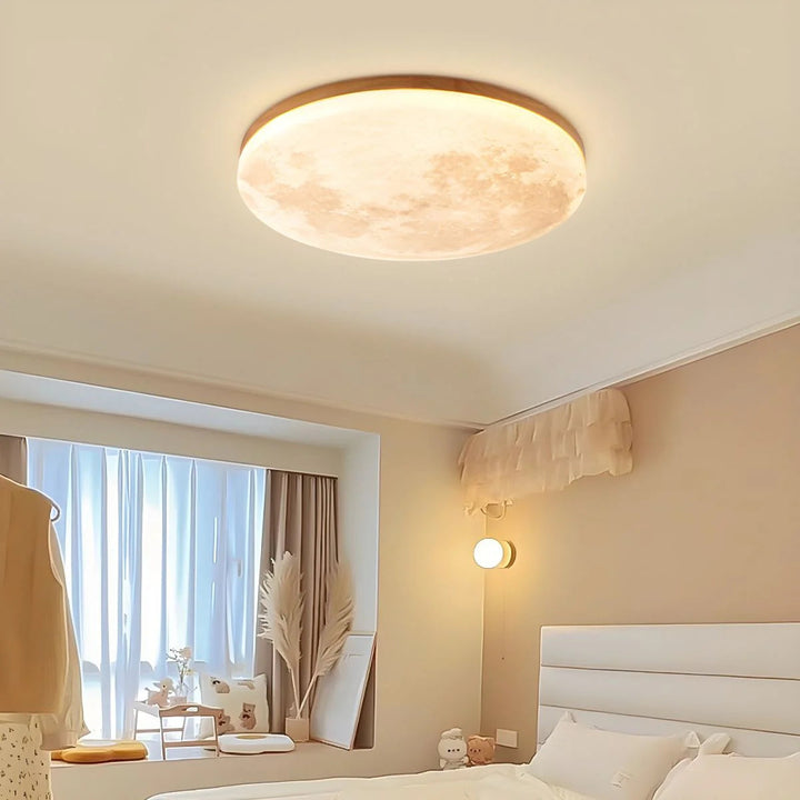 OrbiLune™ – Suspension Créative en Forme de Pleine Lune