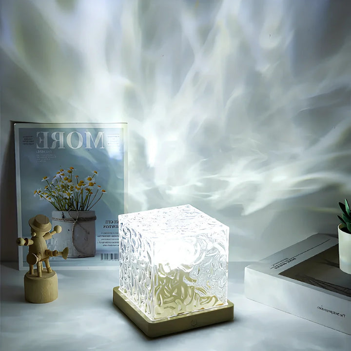 Northern Glow™ – Cube Lumineux à Effet Nordique