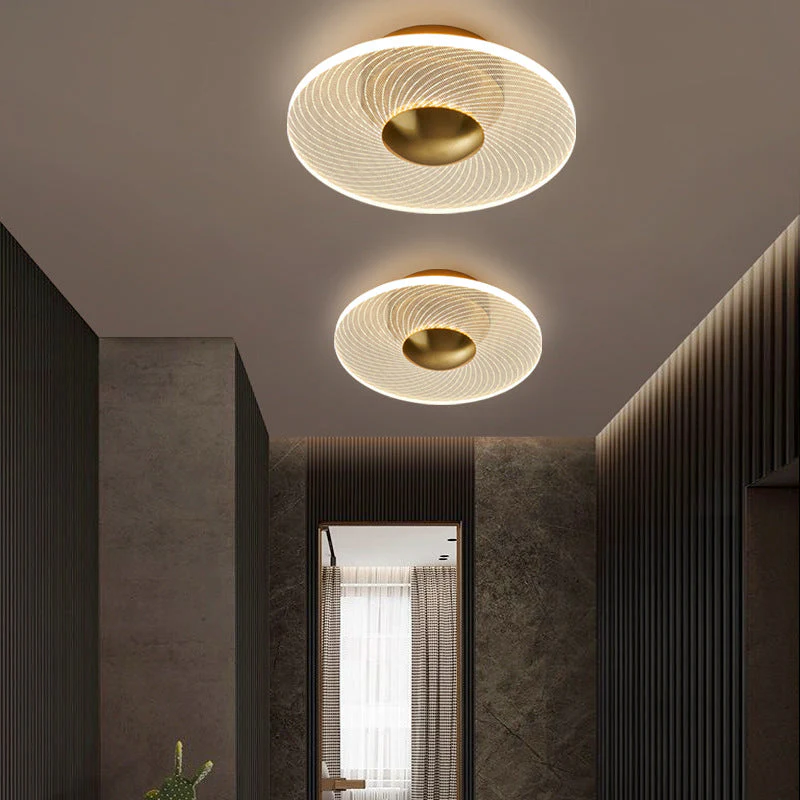 Grainéa™ – Plafonnier Design aux Détails Subtils