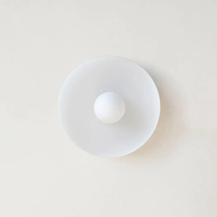 ClairOrbe™ – Plafonnier en Verre Rond et Élégant