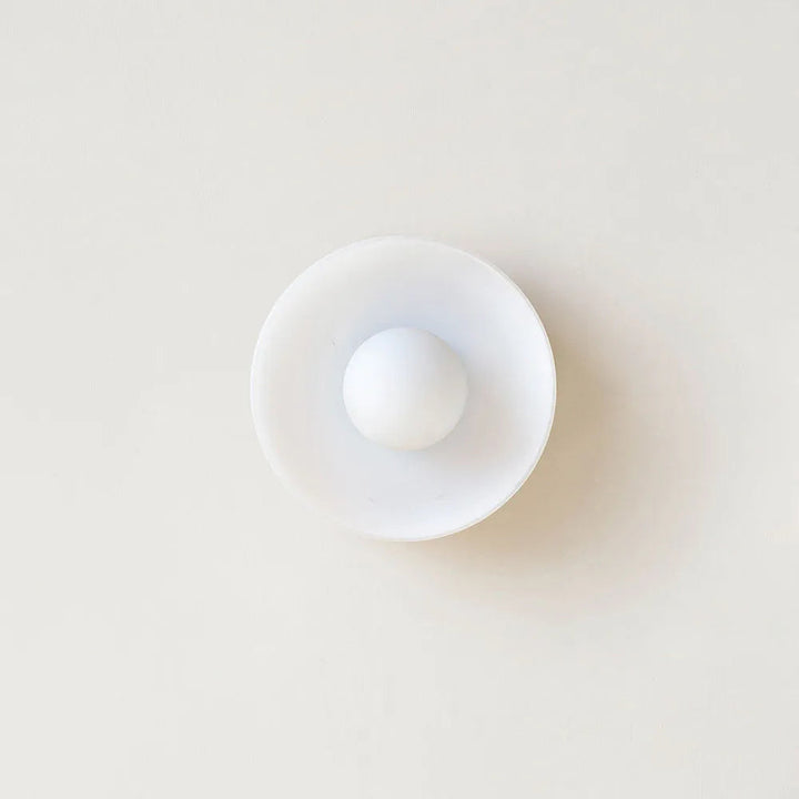 ClairOrbe™ – Plafonnier en Verre Rond et Élégant