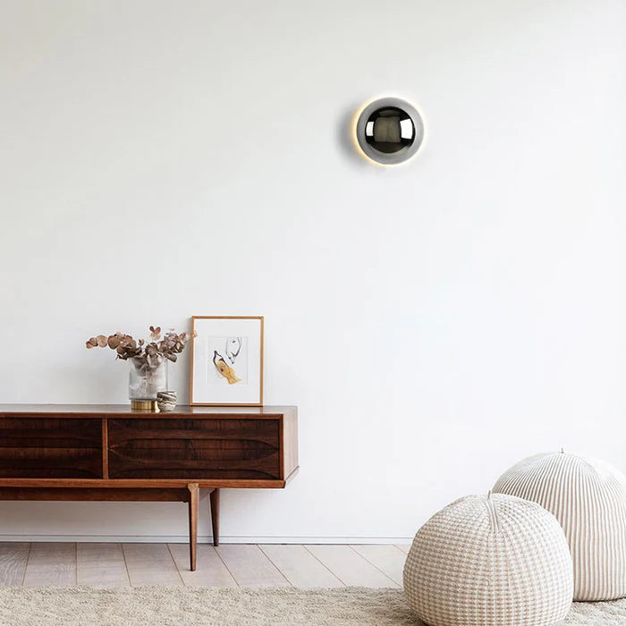 NordLumi™ – Applique Murale Ronde LED au Style Nordique
