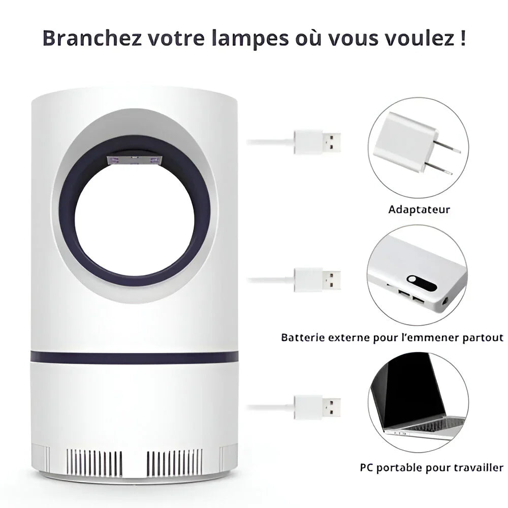PureZap™ – Lampe Anti-Moustique Écologique UV