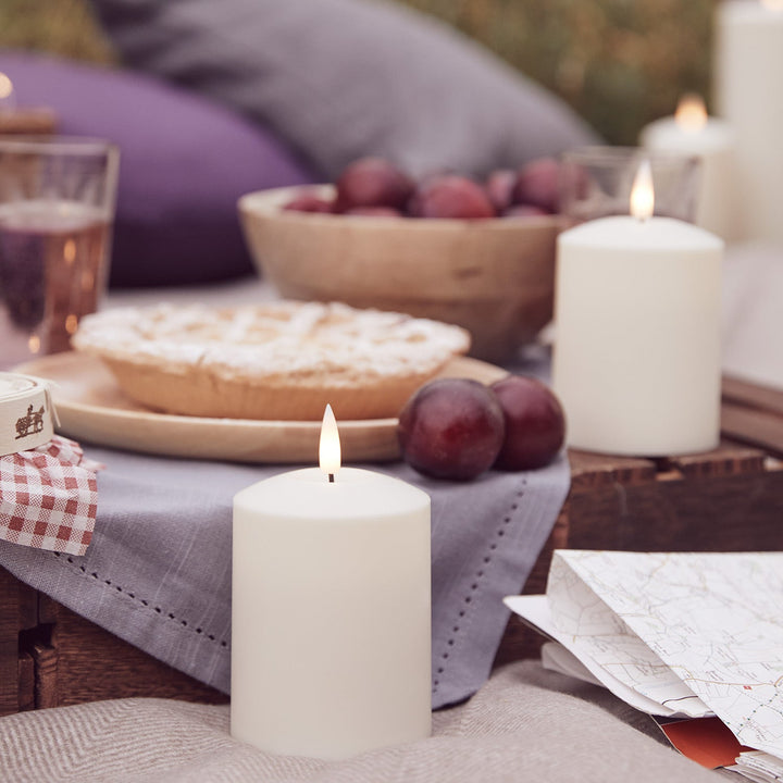 Bougie Éclatante™ – LED Extérieur 10 cm