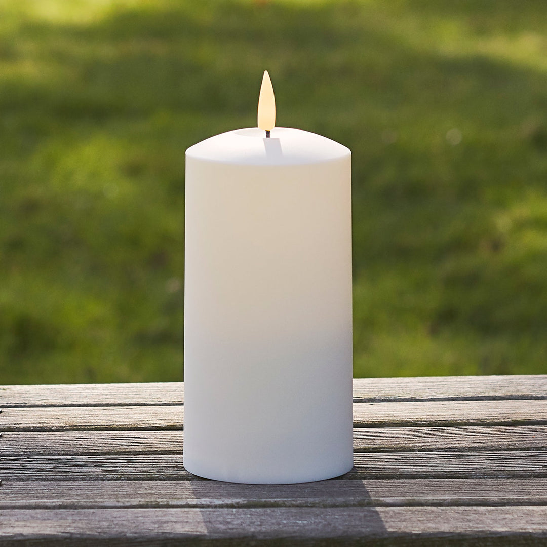 Bougie Décorative LED pour Extérieur 15 cm