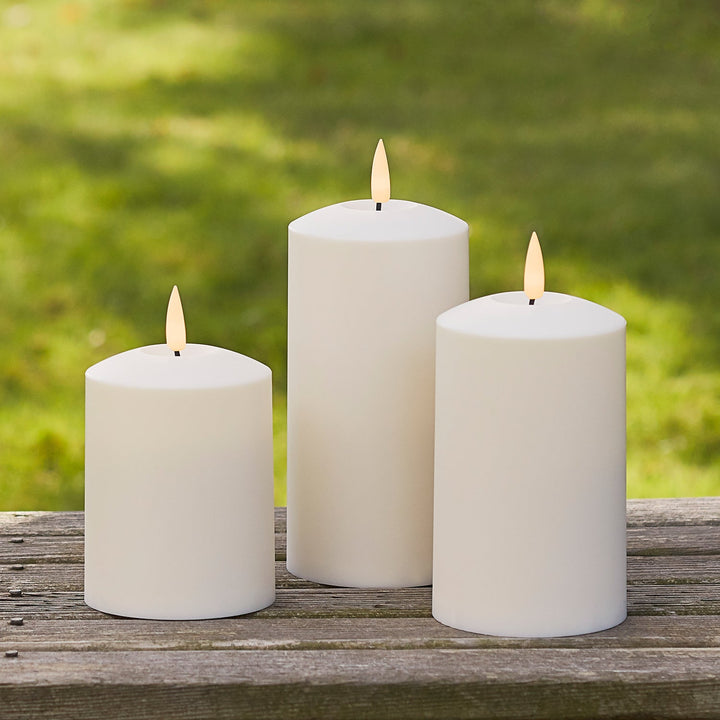Bougie Décorative LED pour Extérieur 15 cm