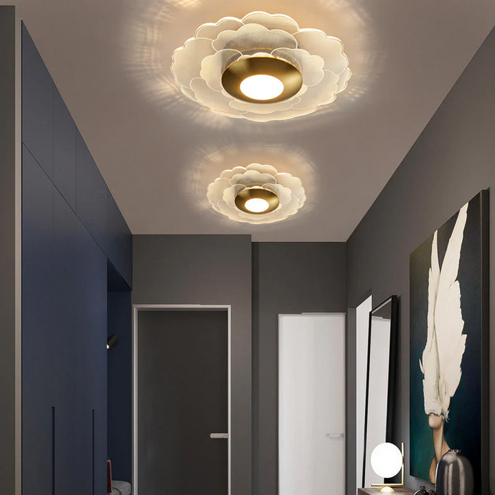 Grainéa™ – Plafonnier Design aux Détails Subtils