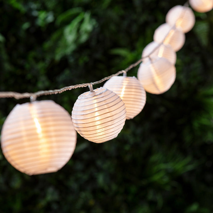 Guirlande de Fête avec 20 Lampions Lunaire