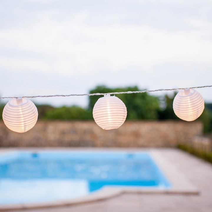 Guirlande de Fête avec 20 Lampions Lunaire