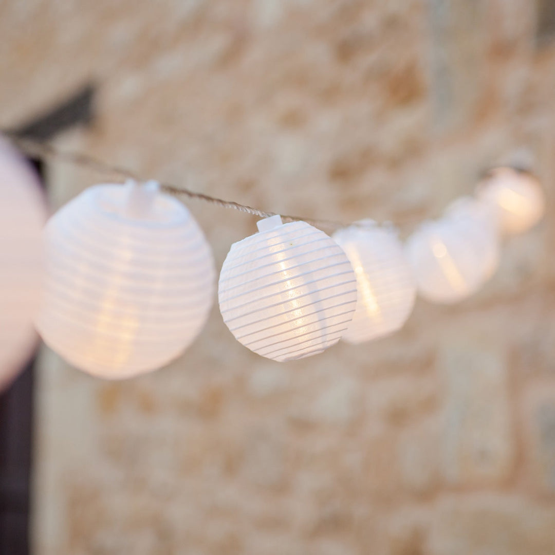 Guirlande de Fête avec 20 Lampions Lunaire