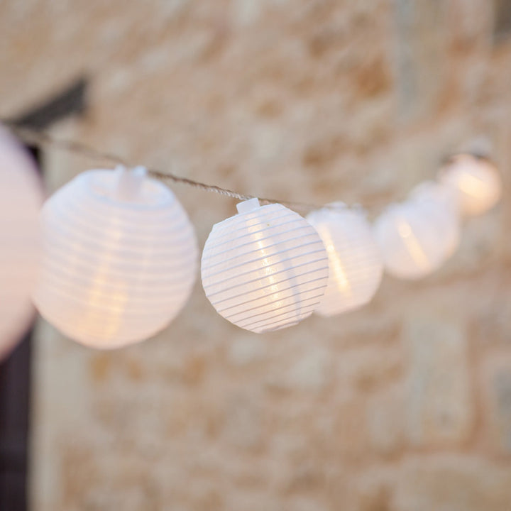 Guirlande de Fête avec 20 Lampions Lunaire