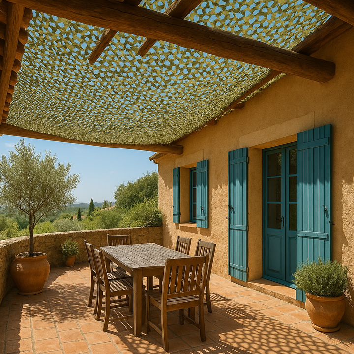 ForestNet™ – Filet de Camouflage Vert Naturel