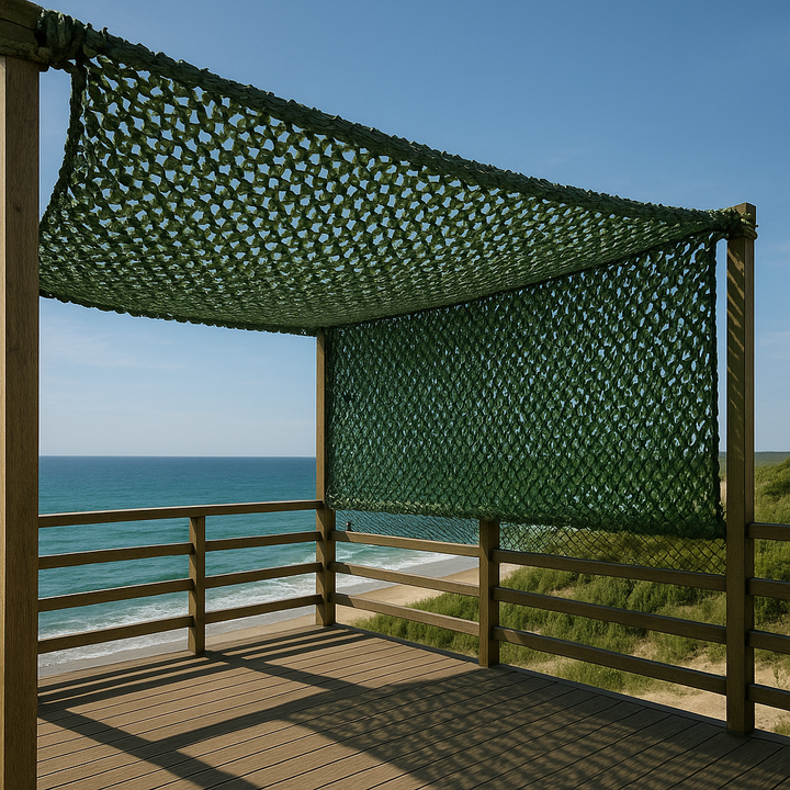 ForestNet™ – Filet de Camouflage Vert Naturel