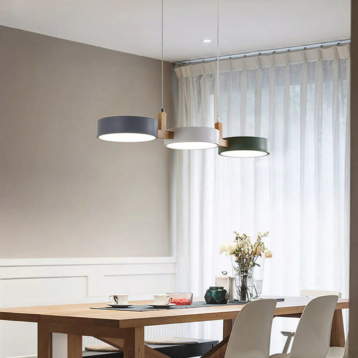 ScandiGlow™ – Suspension Moderne en Métal Minimaliste