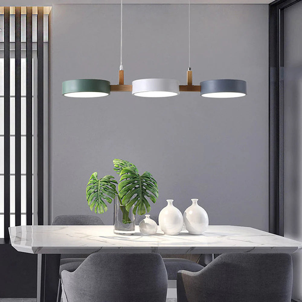 ScandiGlow™ – Suspension Moderne en Métal Minimaliste