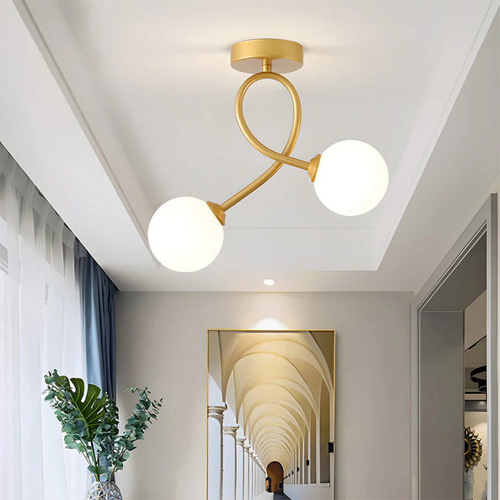 BorealGlass™ – Luminaire Verre Design Style Nordique