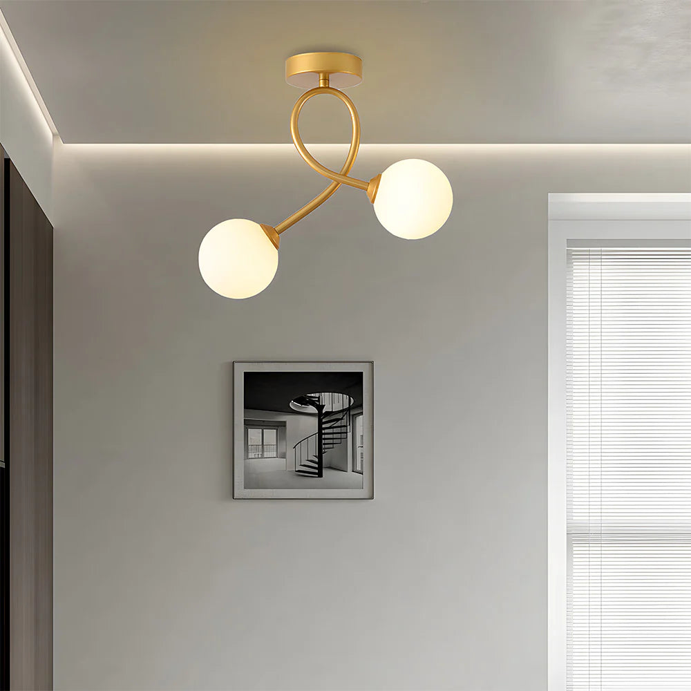 BorealGlass™ – Luminaire Verre Design Style Nordique