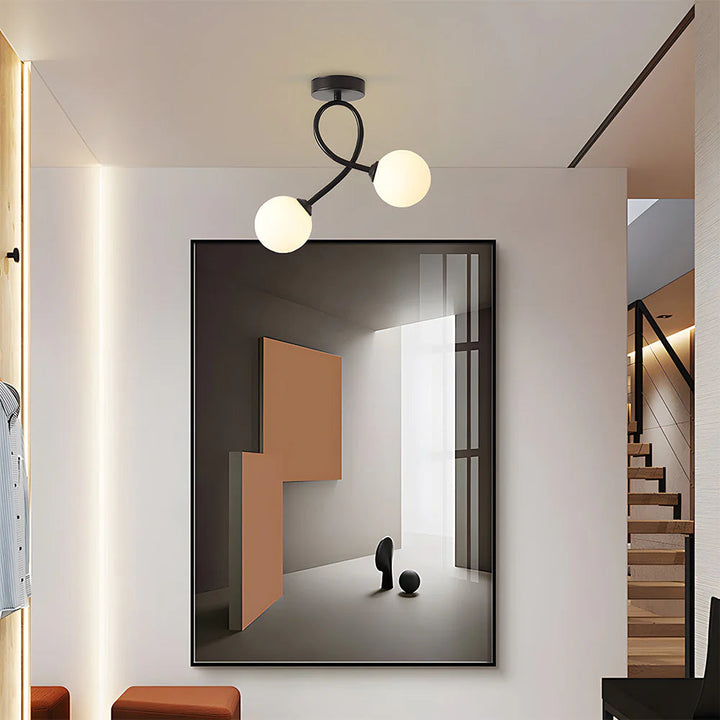 BorealGlass™ – Luminaire Verre Design Style Nordique
