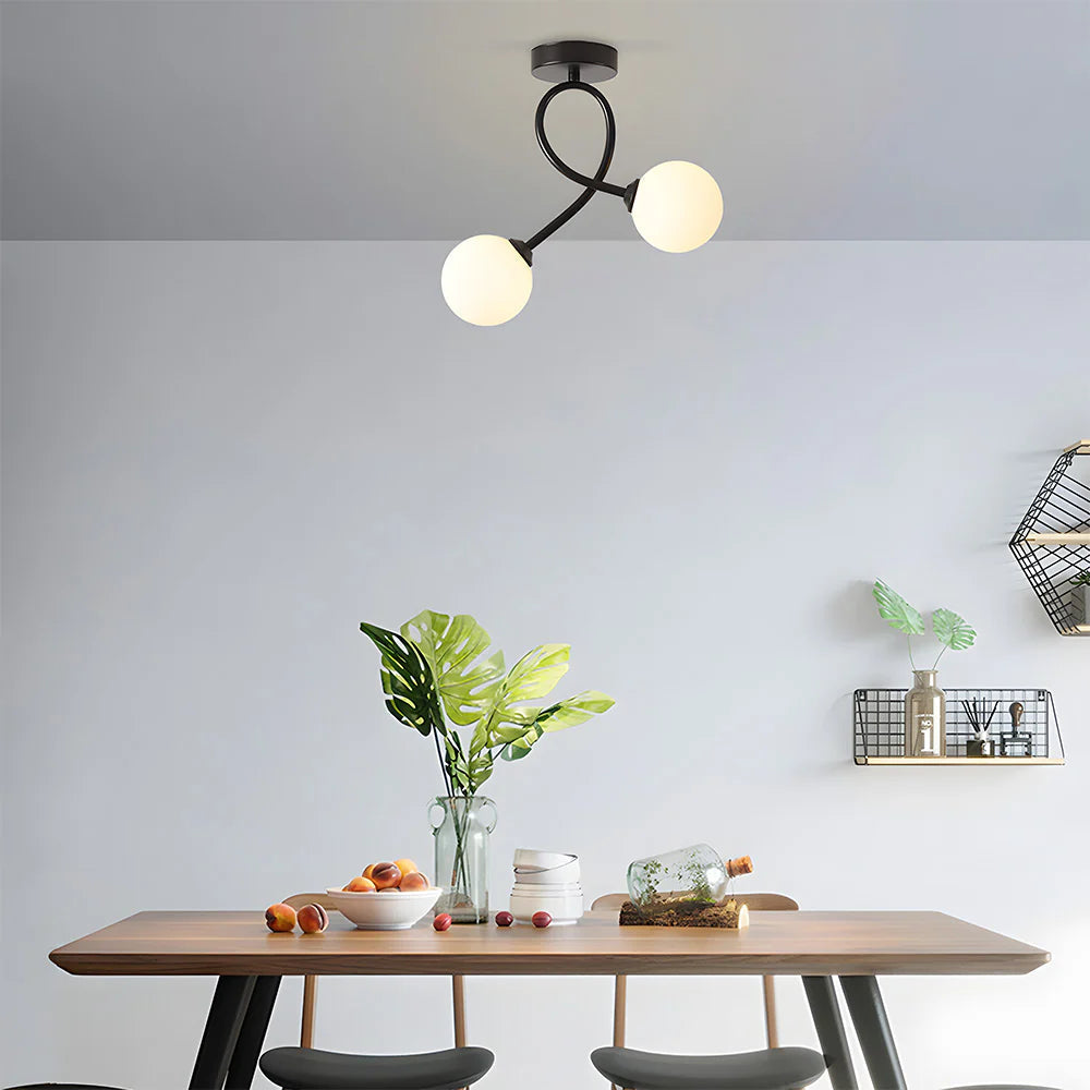 BorealGlass™ – Luminaire Verre Design Style Nordique