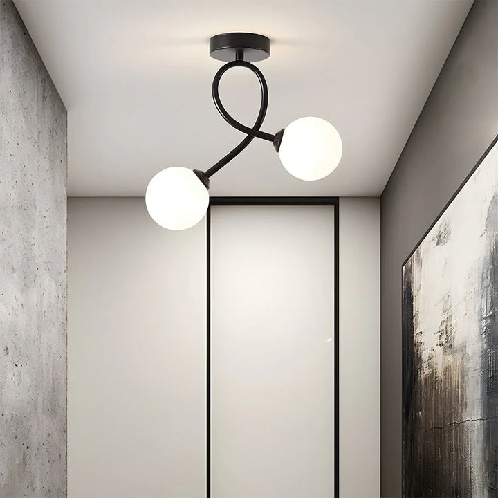 BorealGlass™ – Luminaire Verre Design Style Nordique