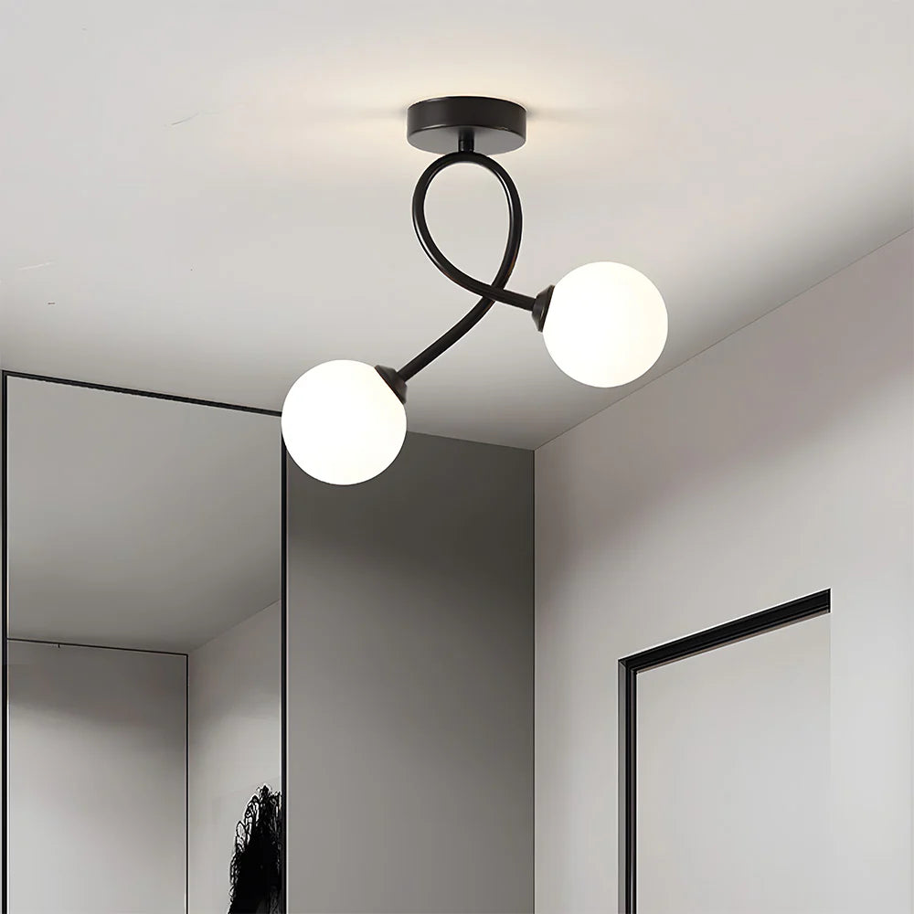 BorealGlass™ – Luminaire Verre Design Style Nordique