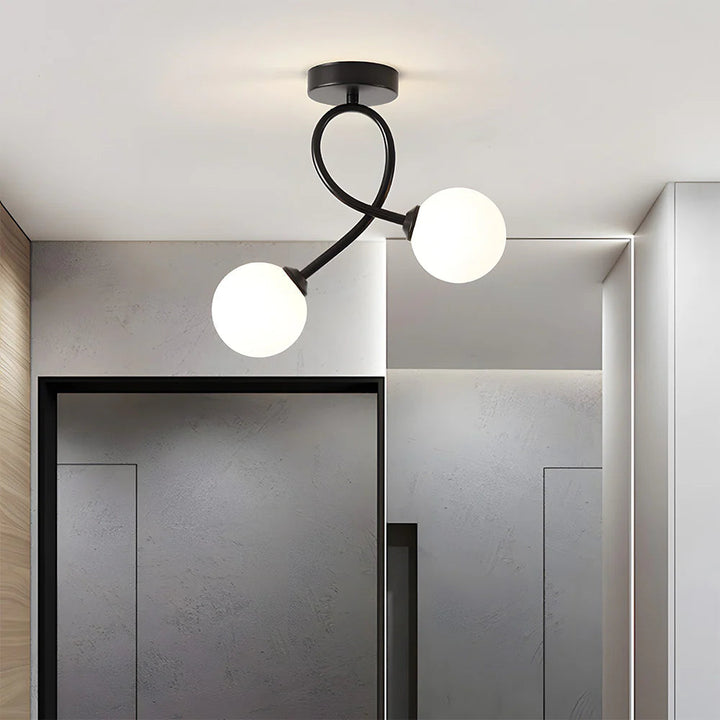 BorealGlass™ – Luminaire Verre Design Style Nordique