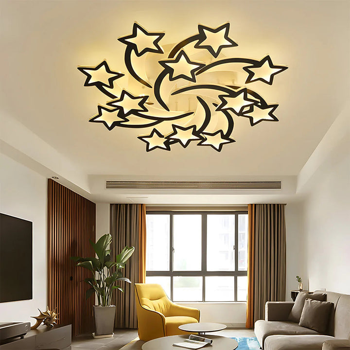 Astérélia™ – Éclairage de Plafond Créatif à Thème Astral