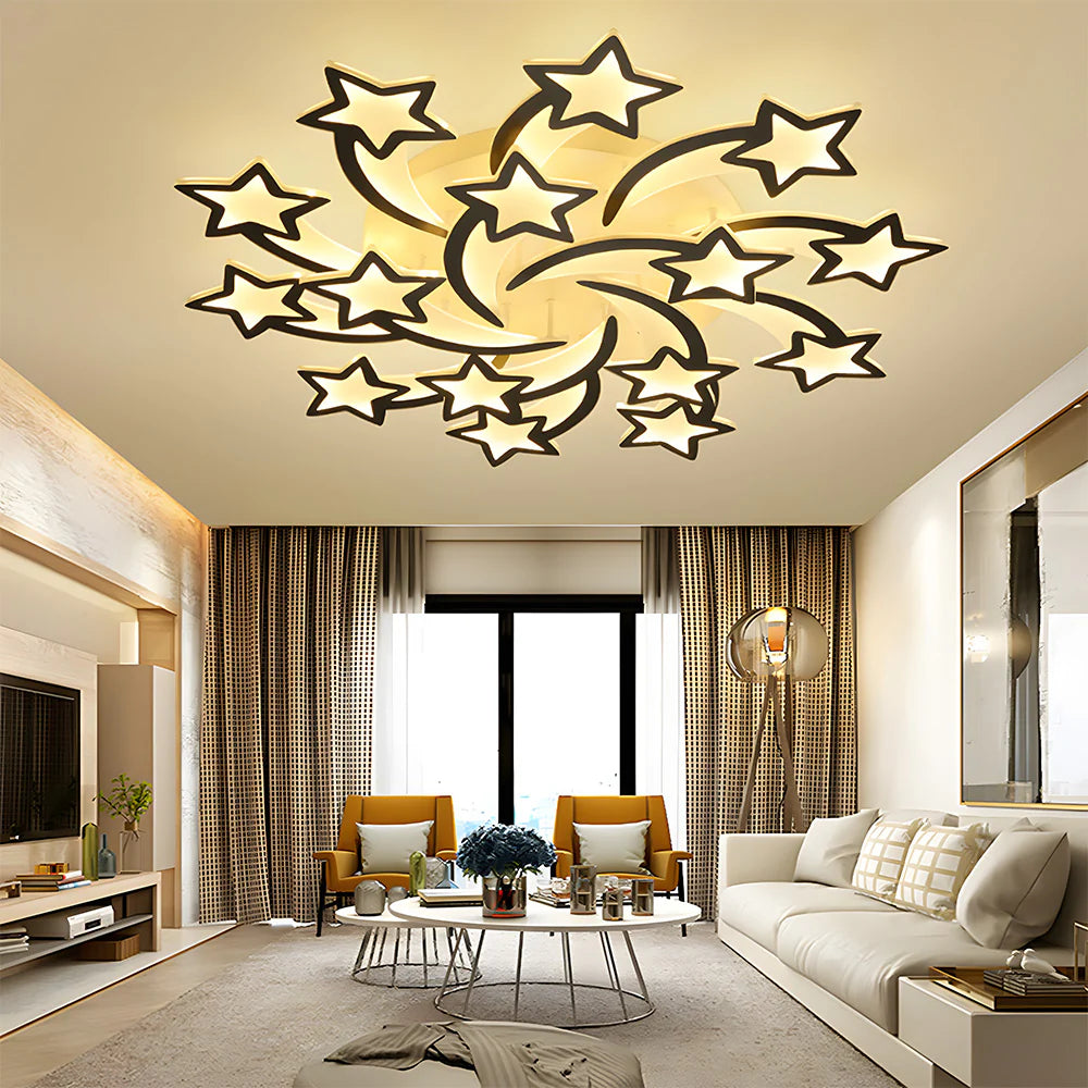 Astérélia™ – Éclairage de Plafond Créatif à Thème Astral
