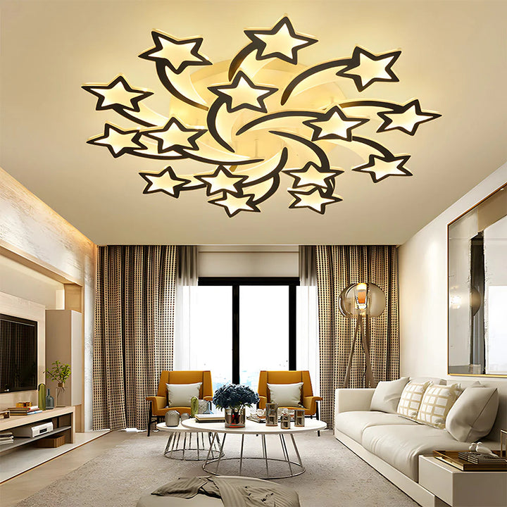 Astérélia™ – Éclairage de Plafond Créatif à Thème Astral