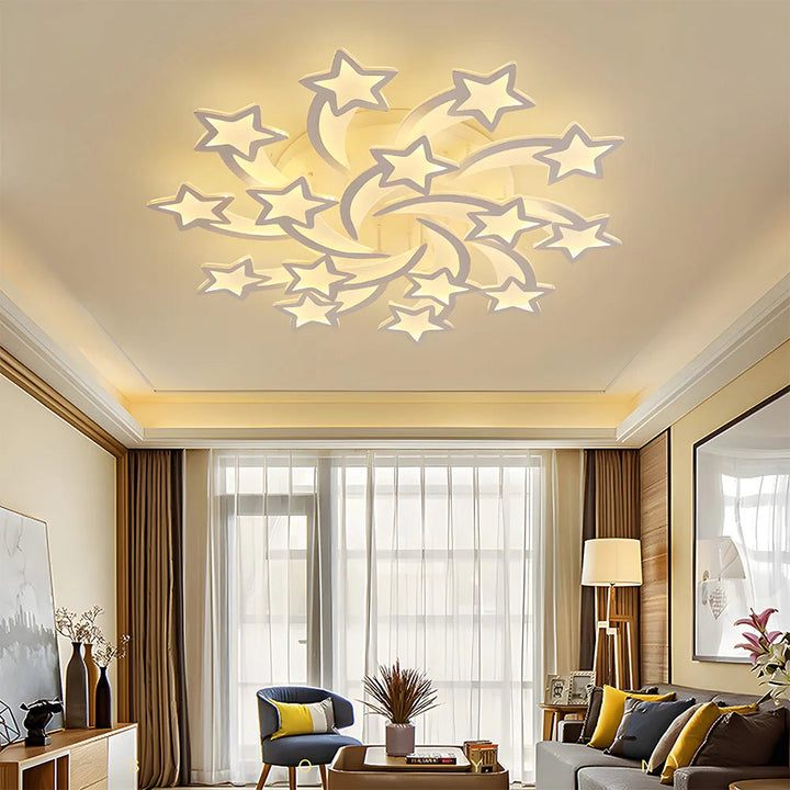 Astérélia™ – Éclairage de Plafond Créatif à Thème Astral