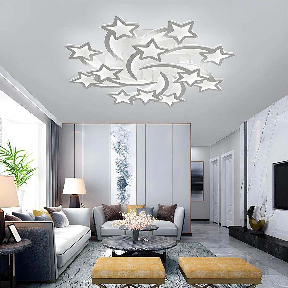 Astérélia™ – Éclairage de Plafond Créatif à Thème Astral