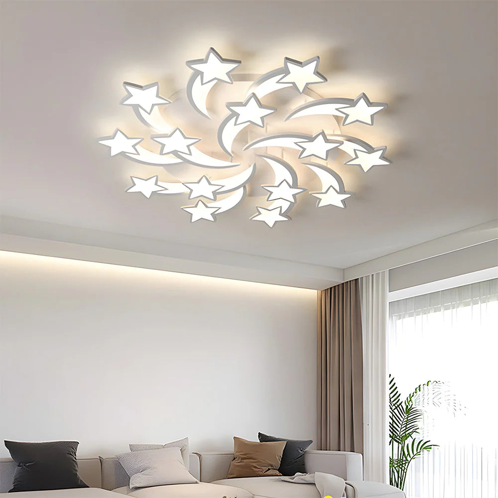 Astérélia™ – Éclairage de Plafond Créatif à Thème Astral