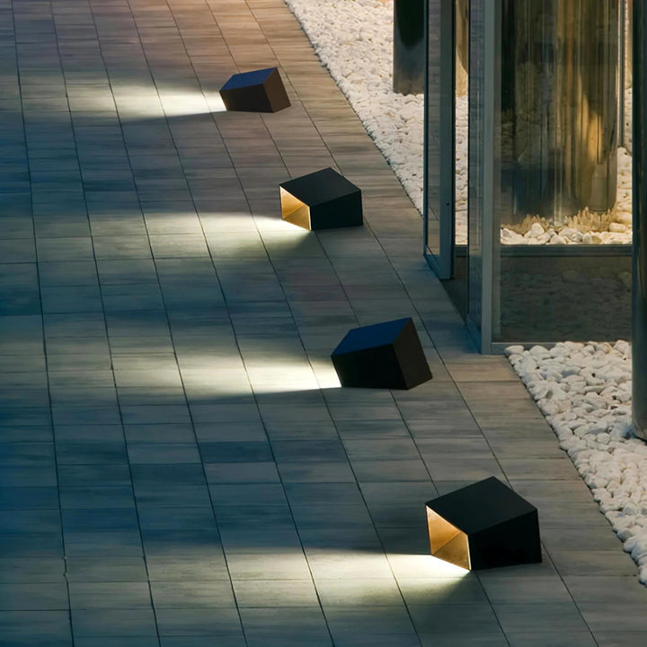 CubeLuxe™ – Lampe Solaire Design Cube pour Extérieur
