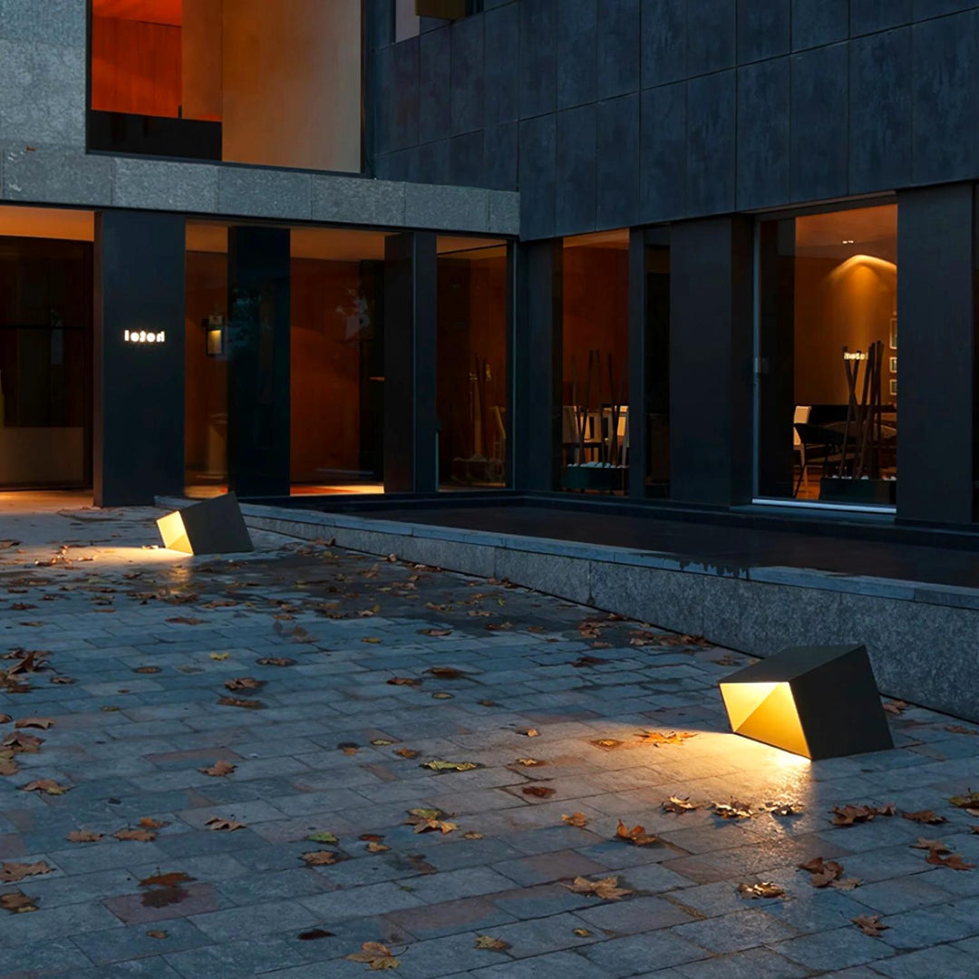 CubeLuxe™ – Lampe Solaire Design Cube pour Extérieur