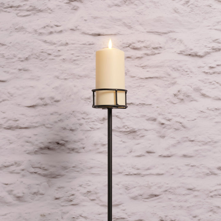 Tuteur Porte-Bougie pour Décoration de Jardin