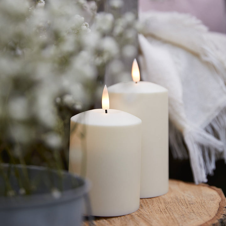 LueurTru™ – Duo de Bougies LED Extérieures