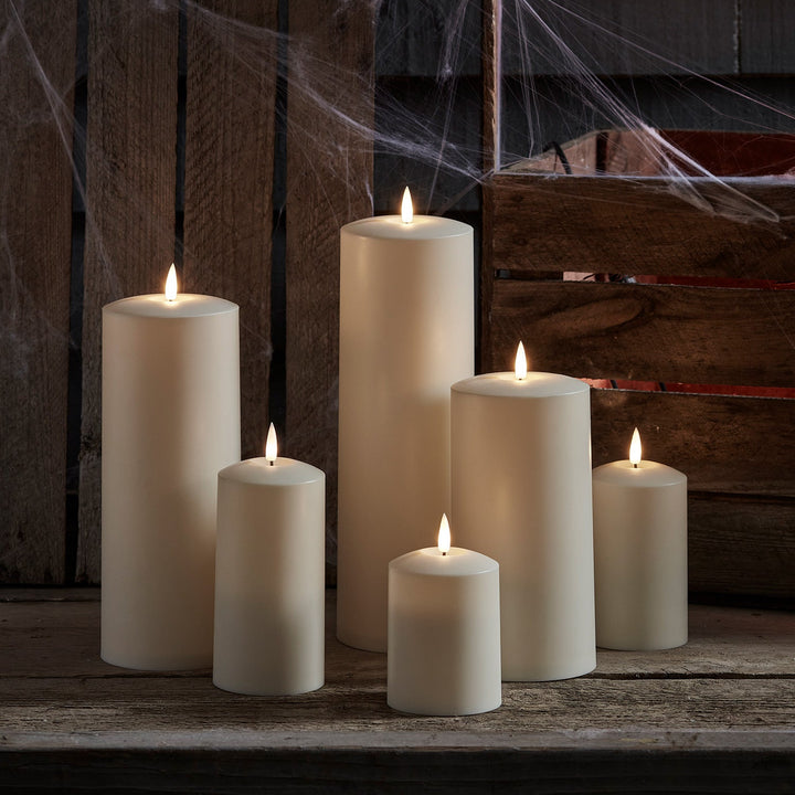 Pack de 6 Bougies Extérieures à LED Effet Réaliste