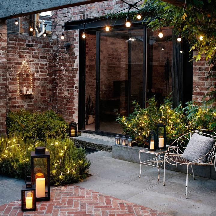 Éclats Malvern™ – Lot de Lanternes Chic pour le Jardin