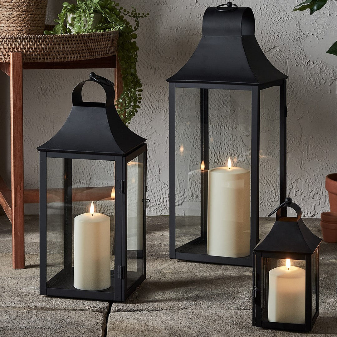LumiJardin™ – Lot de 3 Lanternes LED Style Bougie