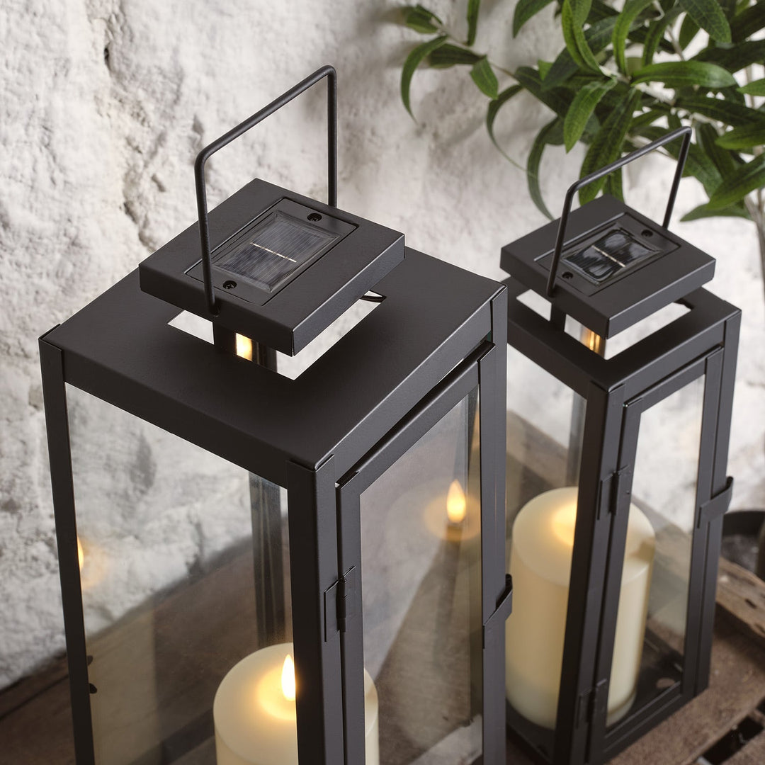 PortoLights™ – Duo de Lanternes Solaires avec Bougies