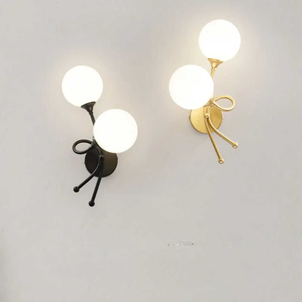 Clarté Boréale™ – Applique en Verre au Style Scandinave