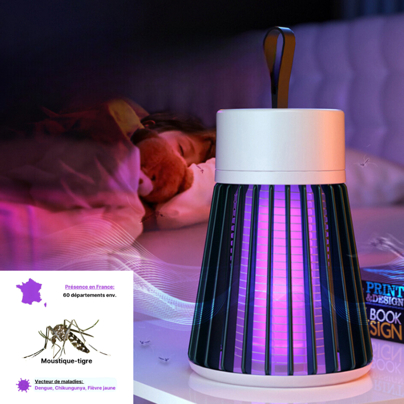Lampe Protect™ – Anti-Moustique USB Haute Autonomie