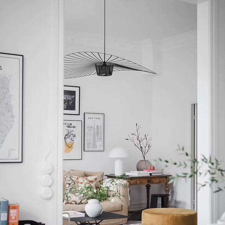 ÉlégantCouvre™ – Lampe Tissu Suspendue au Look Créatif