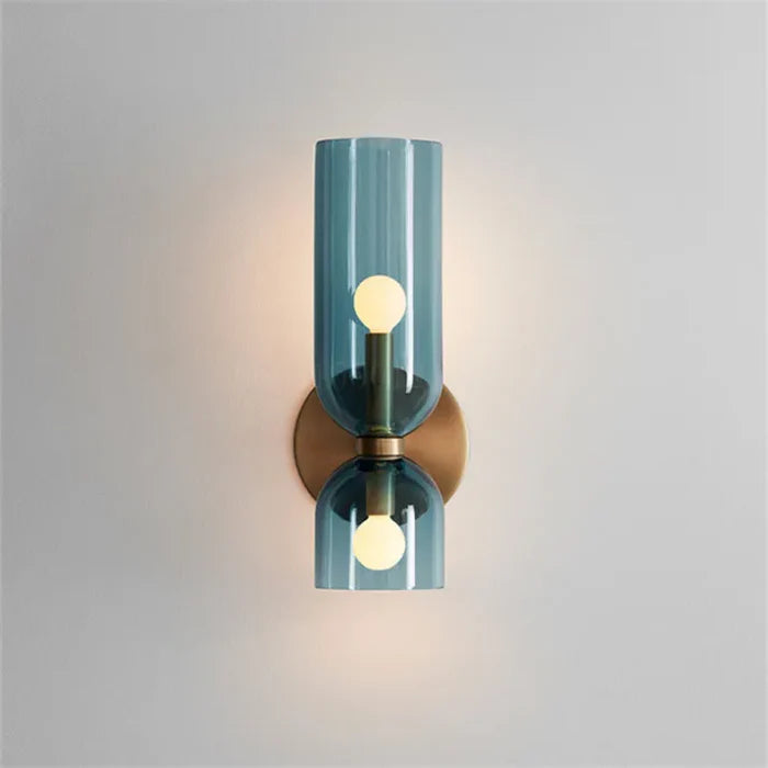VerreTandem™ – Éclairage Mural Moderne et Créatif