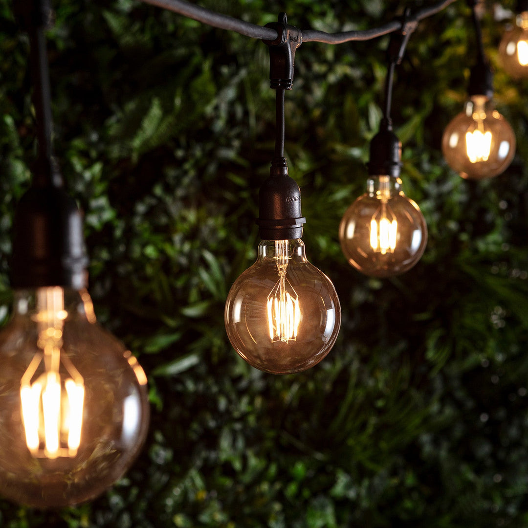 Bulle de Lumière™ – Guirlande Festive à Grandes Ampoules Transparentes