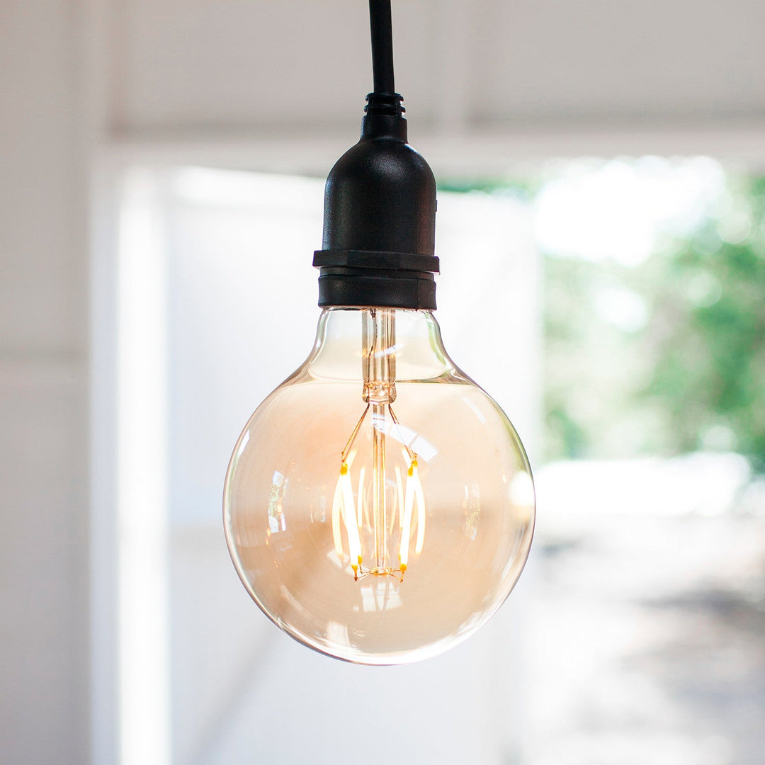 Bulle de Lumière™ – Guirlande Festive à Grandes Ampoules Transparentes
