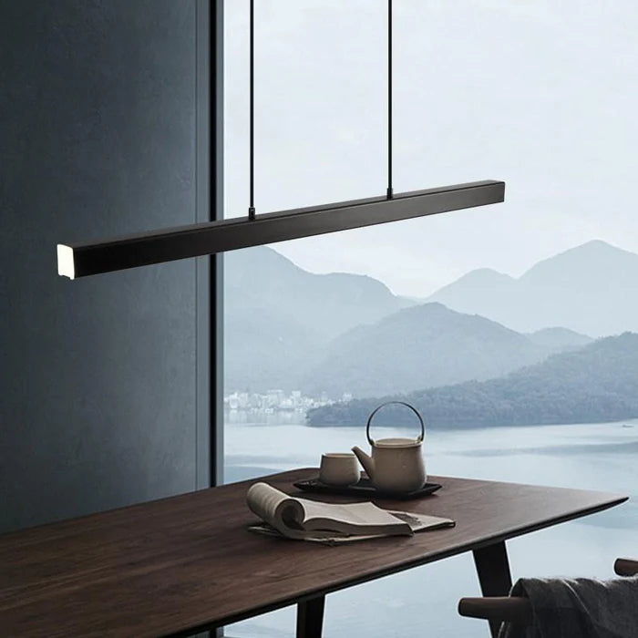 LinéaLumi™ – Lustre Minimaliste en Bande Longue