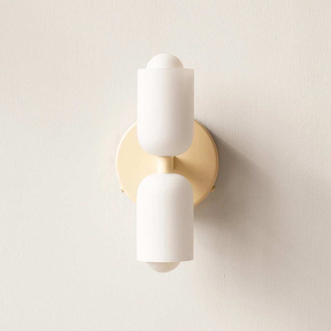 ÉclatChic™ – Lampe Murale Double Tête au Design Flamme