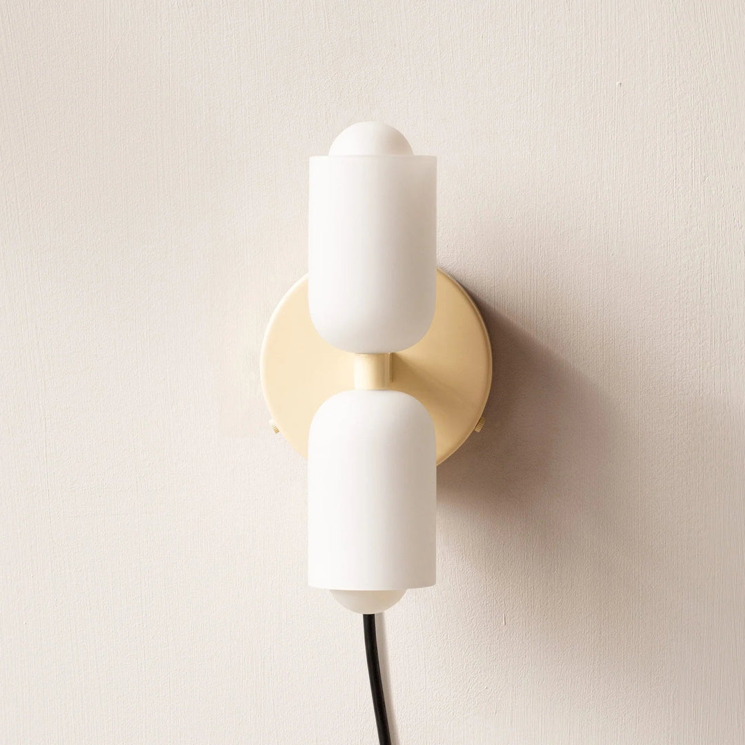 ÉclatChic™ – Lampe Murale Double Tête au Design Flamme