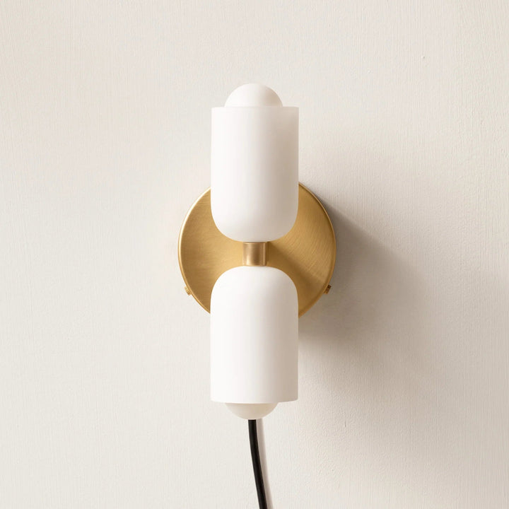 ÉclatChic™ – Lampe Murale Double Tête au Design Flamme